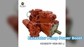 Модернизация гидравлического насоса экскаватора K5V80DTP