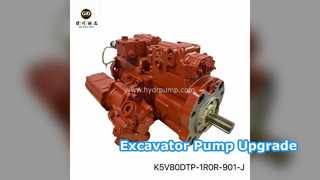 Модернизация гидравлического насоса экскаватора K5V80DTP