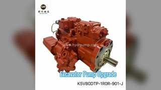 Гидравлический насос экскаватора K5V80DTP на 12-15 тонн